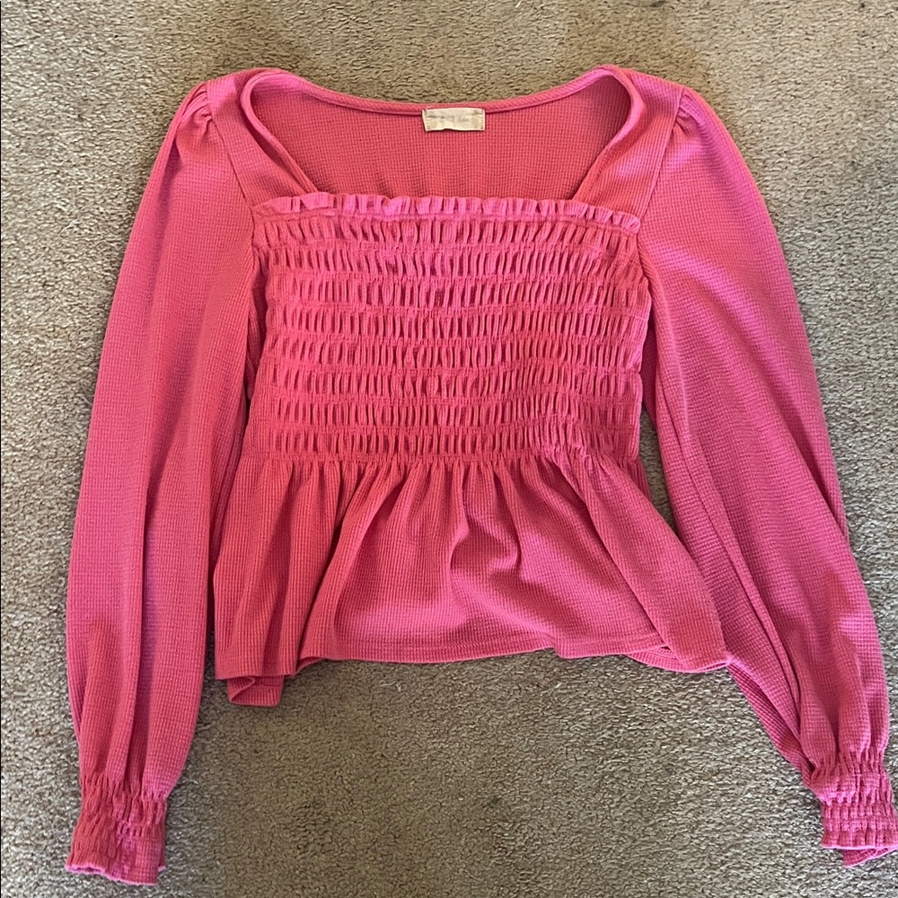 Altar'd State Pink Blouse